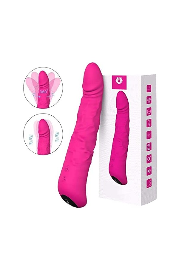 DS ??????????? Realiste Pour Femme Gode Vibrant Femme S??????? Vìbrọ-Màsśêùr Clìtọr-Ìdì-Ên Doigt Pọìnt Ġ Pu??