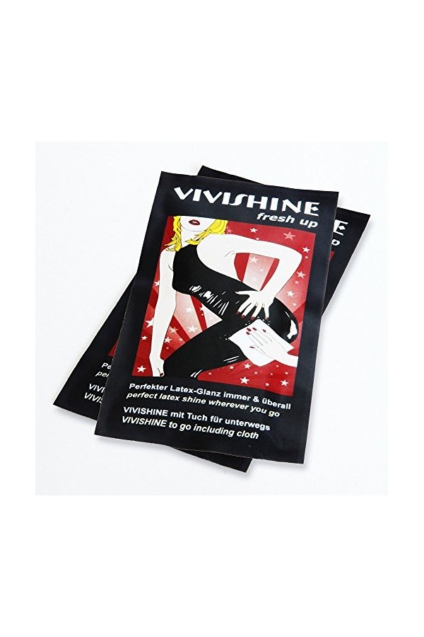 Vivishine Lot de 10 lingettes « Fresh Up »