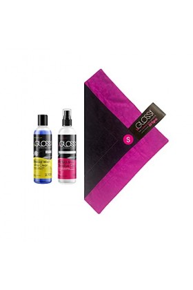 Latex Care KIT 100 - Perfect SHINE PREMIUM SPRAY - Special WASH LATEX - WIPE S