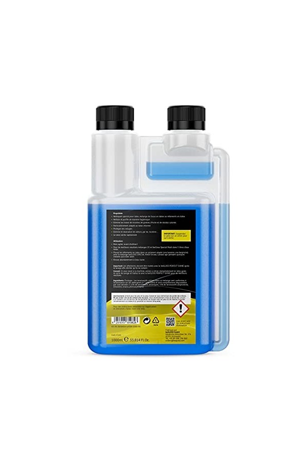 beGLOSS Special Wash LATEX 1000 - Nettoie et&nbsp;purifie de façon hygiénique