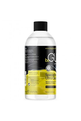 beGLOSS Special Wash Laque - Faux Cuir 500 - Vêtements à effet mouillé – vêtements en PU - nettoyant spécial - nettoyer faux 