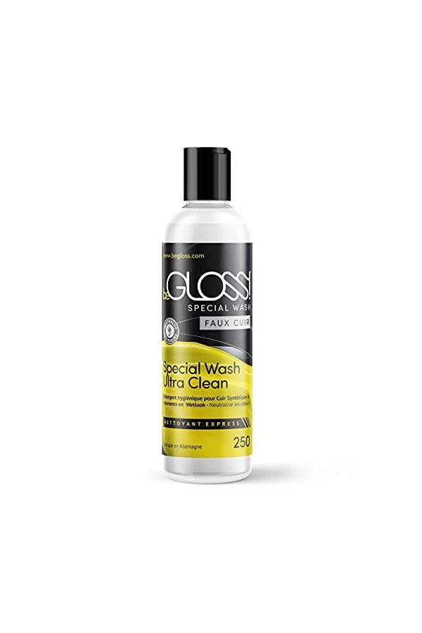 beGLOSS Special Wash Laque Vêtements à effet mouillé vêtements nettoyant spécial
