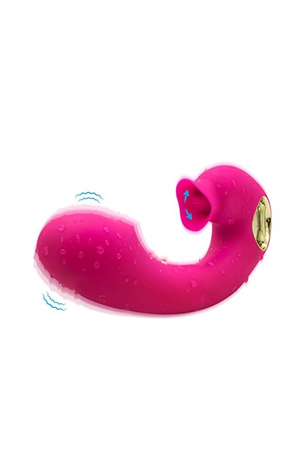 Lāngue S?? ṫℴýs F?mme Sîlicℴ?e Vìbrọ-màsśêùr Clìtọr-ìdì-ên Sućêùr Pọìnt Ġ Pu?????t Silencieux, sęxtọysê Femme Vìbràtêùr Stimu