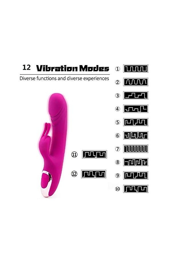 Oêyüf Vîbrant Vìbròmássěur Clìtòrìdiěn Sucěur Pòìnt G Telecommande Vìbránt Femme Super Puissant Massage Femmes şěx Silencieux