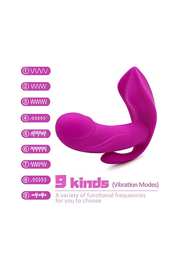 Vîbrant Vìbròmássěur Clìtòrìdiěn Sucěur Pòìnt G Telecommande Vìbránt Femme Super Puissant Massage Femmes şěx Silencieux Vìbrá