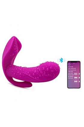 portable ?ℯ?ℯ? V?????T sans fil culotte plaisir S?? ???? Feṃṃe C??ℴ??ℯ Làngùê Vìbràntê Pour Femme Vìbrọ-Màsśêùr Clìtọr-Ìdì-Ên