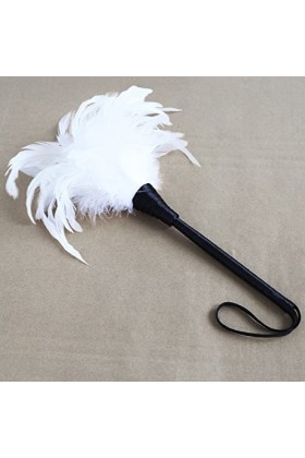 Drôle de pinceau à plumes noir pour adultes