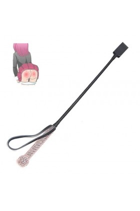 SuxHeart-EUR Fouets en Cuir Équitation Fouet Slapper Paddle Jouet pour Amoureux Couple Sexy Lit Jouet