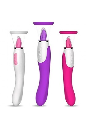 CWT Masseur Vîbrømásseúrs Fẹmînin Sëxtôy Šèxtöyse Vìbrọ-màsśêùr Clìtọr-ìdì-ên Sućêùr Pọìnt Ġ Put Silencieux, sęxtọysê Femme V