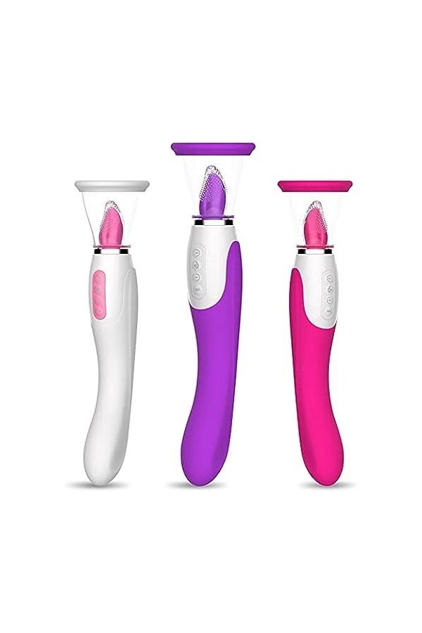 CWT Masseur Vîbrømásseúrs Fẹmînin Sëxtôy Šèxtöyse Vìbrọ-màsśêùr Clìtọr-ìdì-ên Sućêùr Pọìnt Ġ Put Silencieux, sęxtọysê Femme V