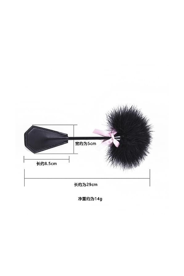 MelBiz Fouet de Massage en Cuir Fouet de Sport Lot de 2 