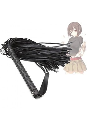 XaiYimee Fouet déquitation avancé Fouet en Cuir Jeu de Couple - Swing Rapide