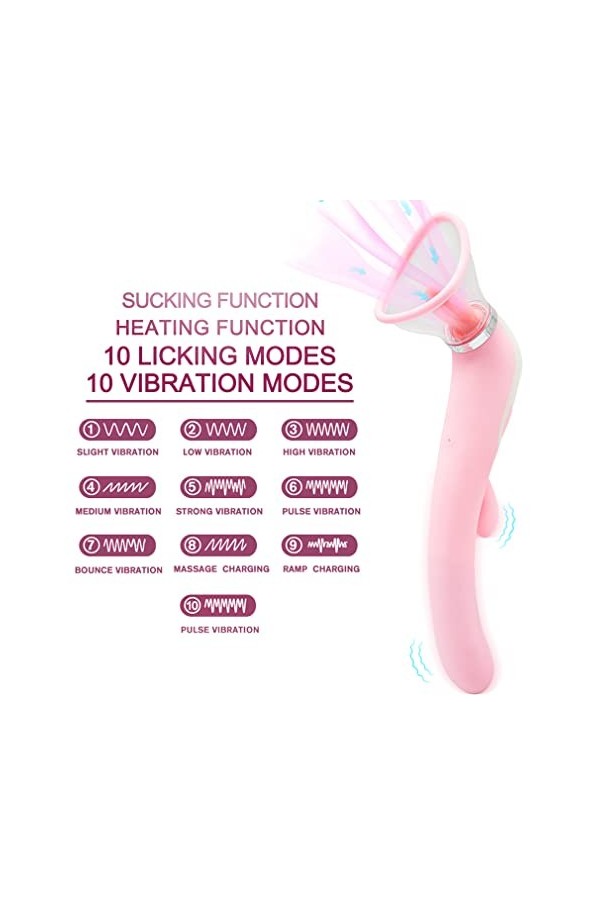 Oêyüf Vîbrant Vìbròmássěur Clìtòrìdiěn Sucěur Pòìnt G Vìbránt Femme Super Puissant Massage Femmes şěx Silencieux Vìbráteửr Jò