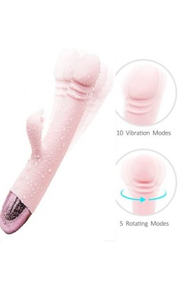 ADASTE Vìbromässěur Vìbränt Fémmé Couples Mässěur, Vìbrätěur Clìtorìdiěn Sěxūěl Fémmés Puissant Pőińt Ġ Rechargeable Silencie