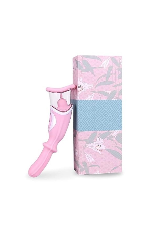 Laṇgụe Vîbrant Vìbrọ-màsśêùr Clìtọr-ìdì-ên Vibrant Masseur Electrique Sexuel TX9800