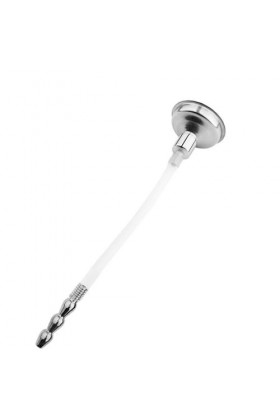 Tube urétral en acier inoxydable Bâton pour les yeux de cheval Expansion Masturbation Male Funnel Soft Urethral Plug A129 ba