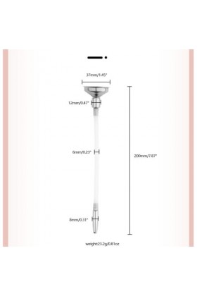 Tube urétral en acier inoxydable Bâton pour les yeux de cheval Expansion Masturbation Male Funnel Soft Urethral Plug A129 ba
