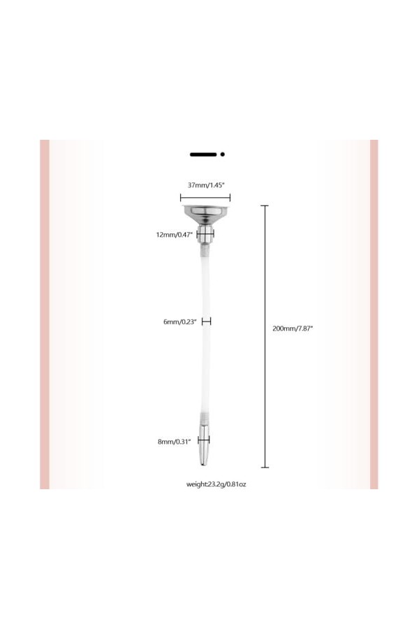 Tube urétral en acier inoxydable Bâton pour les yeux de cheval Expansion Masturbation Male Funnel Soft Urethral Plug A129 ba