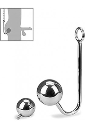 GRONGU Crochet anal + 2 boules interchangeables