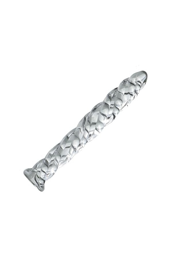 Fil de verre Transparent oeil de cheval urètre bloquant le bâton de Massage de lurètre masculin jouet sexuel adulte