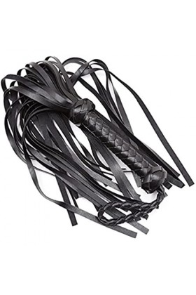 CWT Fouet en Cuir Flogger Scène Accessoires de Jeu de rôle Flirter Fouet Fessée Jouet pour Couples
