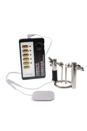 Dilatateur urétral réglable, ensemble de chocs électriques en métal, Massage masculin, prise urétrale, jouet sexuel