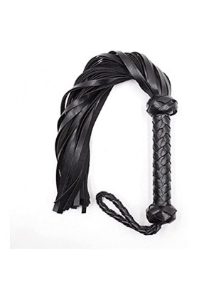 CWT Fouet en Cuir Flogger Scène Accessoires de Jeu de rôle Flirter Fouet Fessée Jouet pour Couples