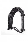 CWT Fouet en Cuir Flogger Scène Accessoires de Jeu de rôle Flirter Fouet Fessée Jouet pour Couples