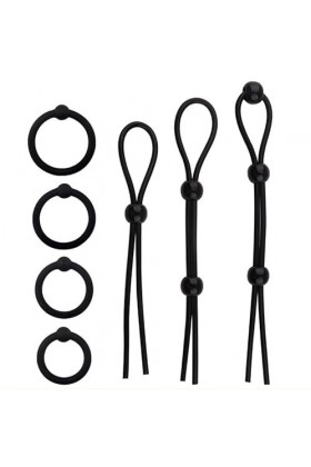 Annéau de Silicone dAnnéaux Pénien CookRing élastique de Exercer pour Hommes