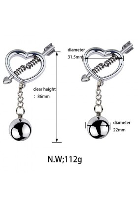 Amdieu Clip en métal réglable pour Une Utilisation Facile.