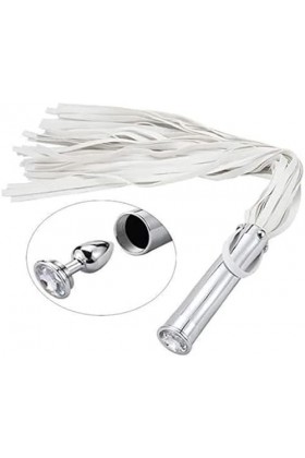 Fouet à Main de Mode Multifonctionnel 2 en 1, Accessoire Cosplay