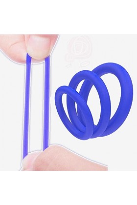 GixTimeed Dispositif danneau en Silicone médical 3 pièces, Ceinture de Couple