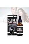PleasurePeak Gouttes orales Secret Happy Gouttes pour femme, augmentant la sensibilité et le plaisir, augmenter les niveaux d