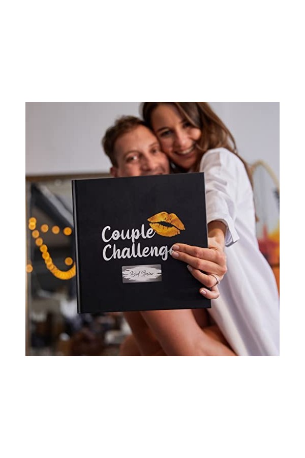 Couple Challenge® Bed Stories - 50 défis cachés pour les couples dans la chambre à coucher à gratter