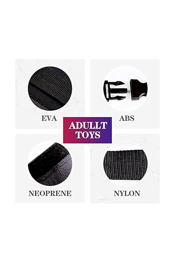 JSUOEO Collier Manchette débutant derrière Le Nylon avec magasins réglables Équipement et Accessoires