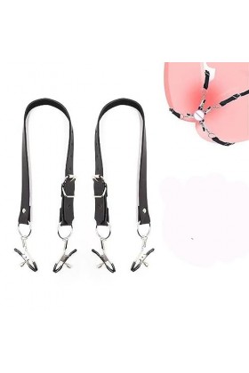 MOLUCI Chaînes à clip, accessoires en métal pour la tête, bijoux de fête pour les couples.