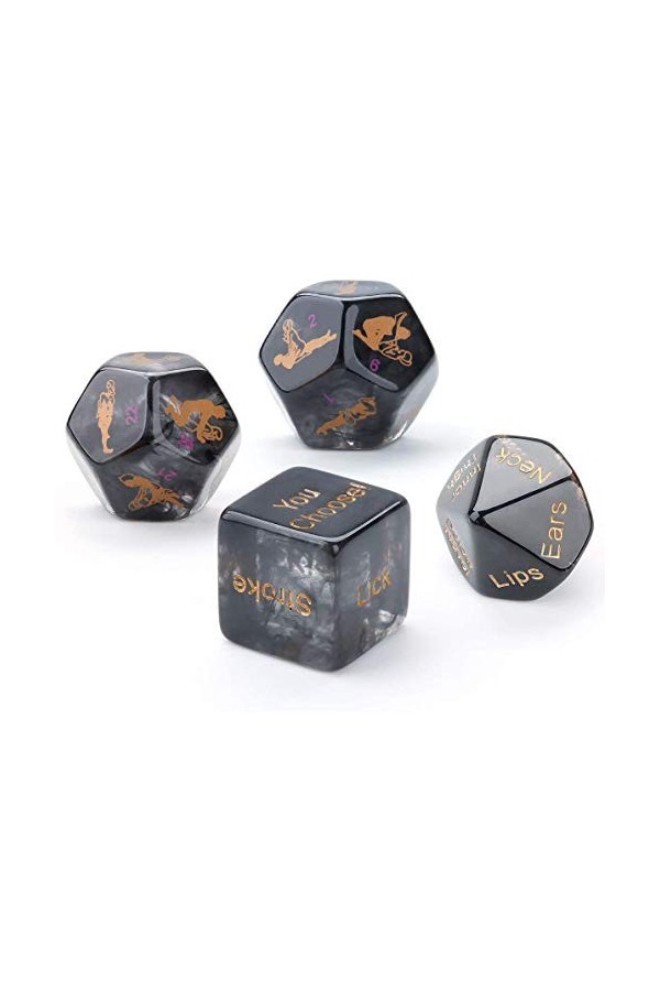 CPXZYU Lot de 4 Jeux Pour Couple Pour Adultes Brille Romantique Pour Jouer, Jouer, Faire Une Fête Ou Un Jeu DEnfant G2295