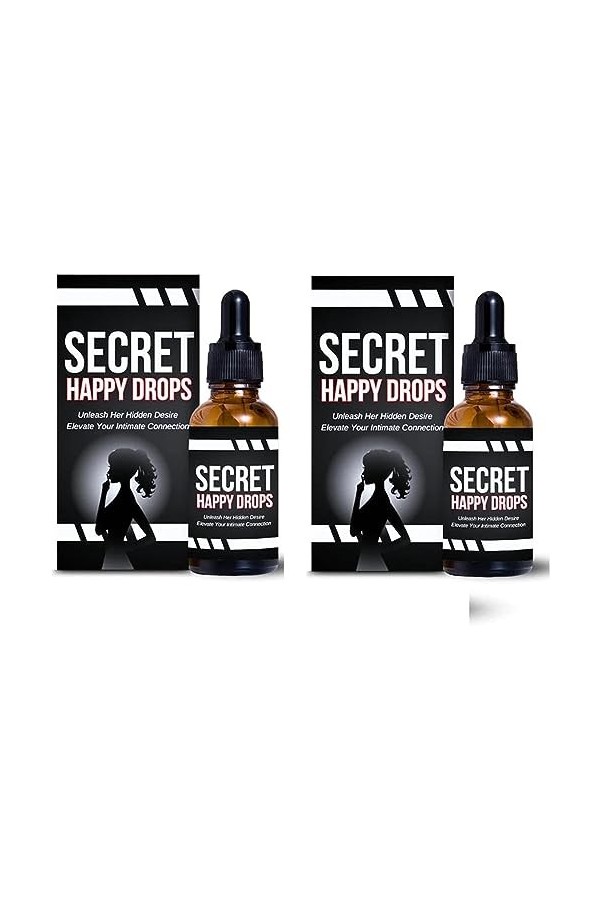 Gouttes Secret Happy pour femme, gouttes orales Pleasurepeak pour améliorer la sensibilité et le plaisir, augmenter les nivea