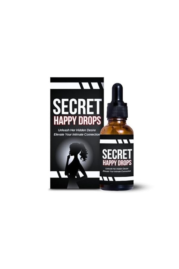 Gouttes Secret Happy pour femme, gouttes orales Pleasurepeak pour améliorer la sensibilité et le plaisir, augmenter les nivea