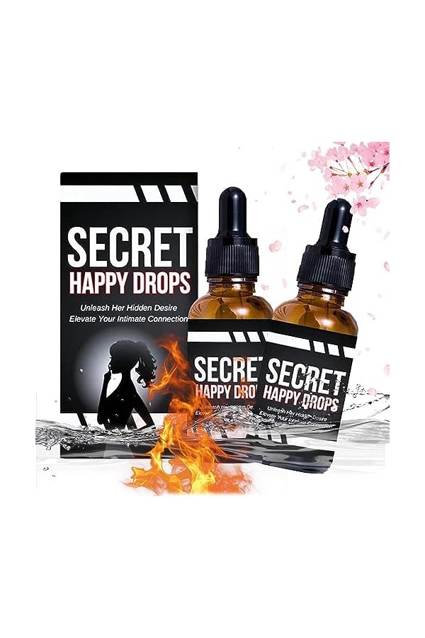 ADEK Secret Happy Drops, Enhancing Sensitivity and Pleasure,Promoting Relaxation Women Body 2
