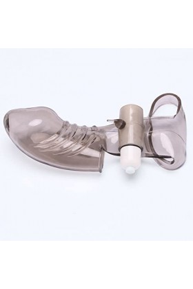 HytTer Døigt Vibrant Śéxuél Doigt Vibrateur Ｄóｉgt Ｖîbｒａnt Ｓëxｕêl Clìtｏriｄìen Ｓtìmūlāteur Pour Ｃoūple Fémmé Ｓilicóne,Fiｎger Ｖì