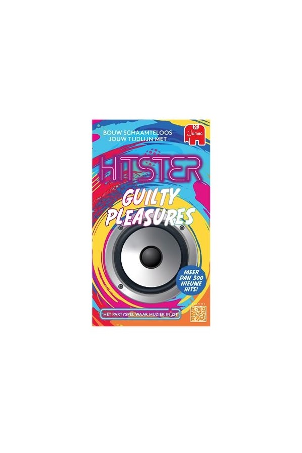JUMBO - Hitster - Plaisirs Guilty - Party Game - Jeu de Musique - Jeu daction - Jeu de Cartes - A partir de 16 Ans