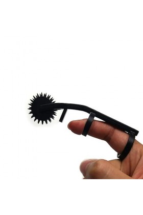 Doigt silicone masseur, étanche, facile à nettoyer