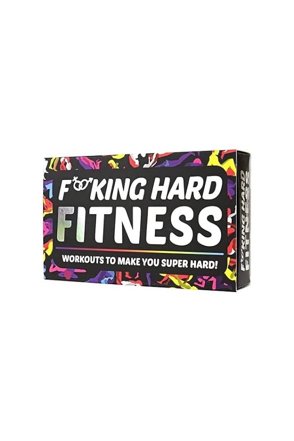 Gift Republic F*cking Lot de Cartes de Fitness rigides