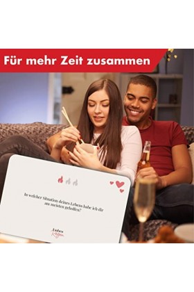 Liebesregen® – Le jeu pour les couples qui vous rapprochent – Questions pour les couples – Jeu de questions pour les couples 