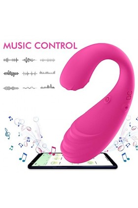 O?úf Vîbrant F?mme San? Fil Telecommando Vîbrø?áss?úrs Femiṋin App C?ntrôle Ŝ?x Toý? Fëmme Silencieux Portable S?ẋtøysë Femm
