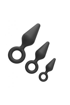 HUNTVE Ensemble de Formation de Bouchon Jouets de Massage en Silicone pour Les Hommes et Les Femmes - 3 Piezas