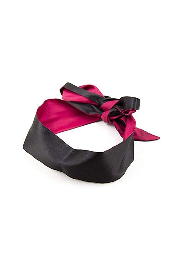 KFLY Femme Masque Soie Rouge SM Erotique Temptation, Sexy Yeux Masque,Sexy Yeux Masque,Taille unique