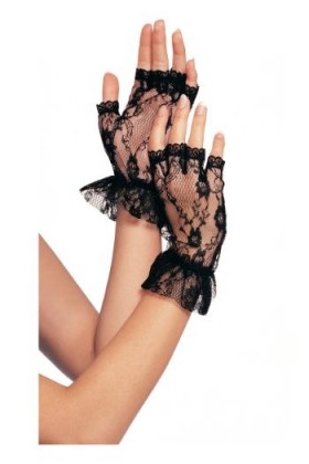 Leg Avenue Mitaines Courtes En Dentelle