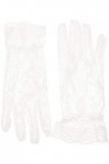 Leg Avenue G1260 Poignet Longueur Gants de Dentelle Blanc Taille Unique EUR 34-38